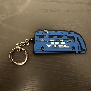 Blue Bseries key chain